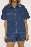 Lolly Denim Short Set